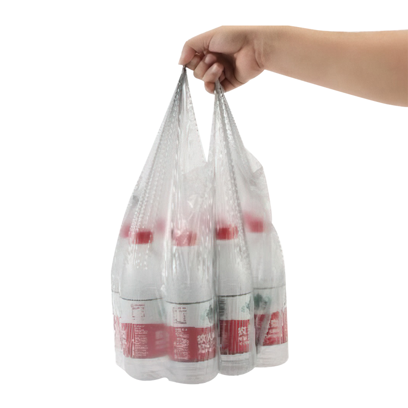 Bolsa de lixo de coletes de impressão multicolor